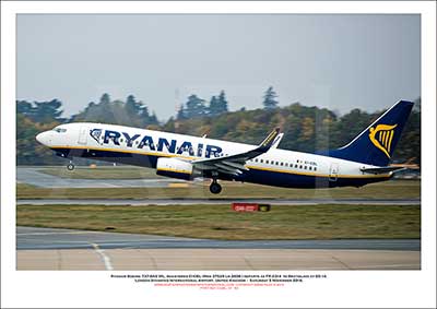 EI-EBL - Ryanair Boeing 737-8AS WL  (Msn 37529 Ln 2808) - 01