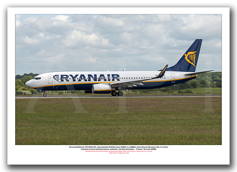 EI-EBX - Ryanair Boeing 737-8AS WL  (Msn 35007 Ln 2882) - 02