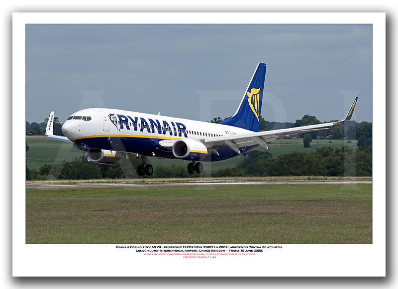 EI-EBX - Ryanair Boeing 737-8AS WL  (Msn 35007 Ln 2882) - 03