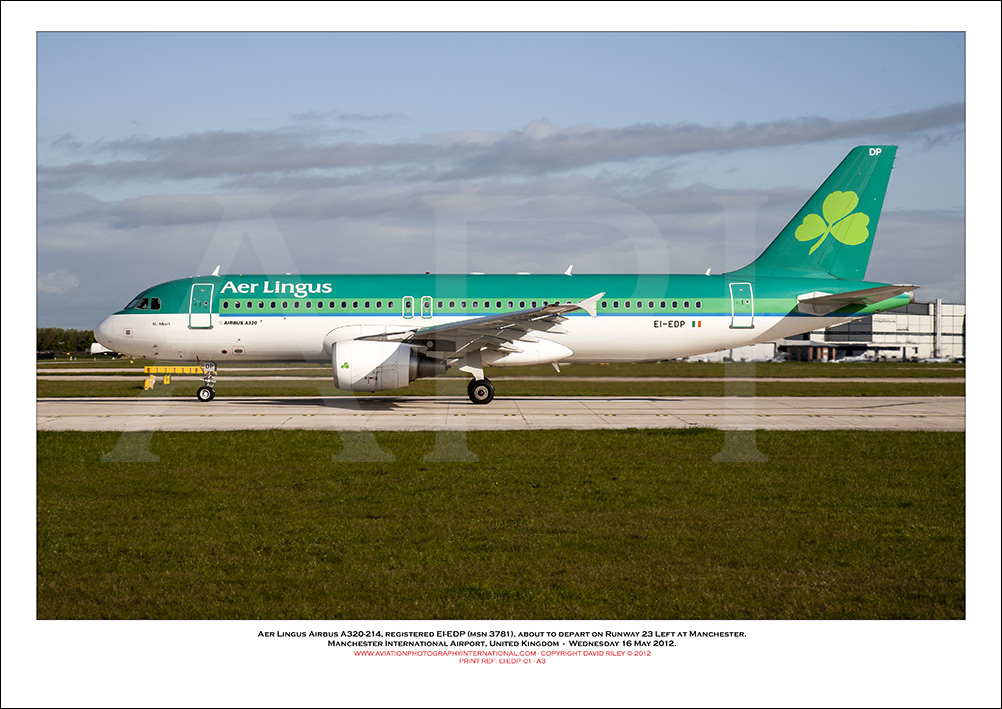 EI-EDP - Aer Lingus  Airbus A320-214, (Msn 3781) - 01