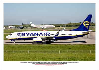EI-EFJ - Ryanair Boeing 737-8AS WL  (Msn 37536 Ln 2936) - 01