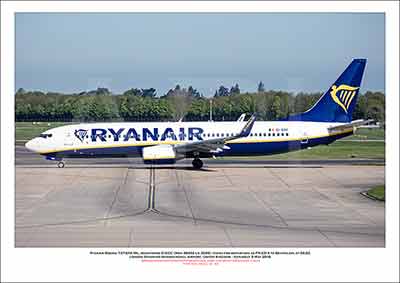 EI-EGC - Ryanair Boeing 737-8AS WL  (Msn 38492 Ln 3099) - 01