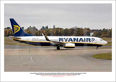 EI-EKC - Ryanair Boeing 737-8AS WL  (Msn 38495 Ln 3143) - 01