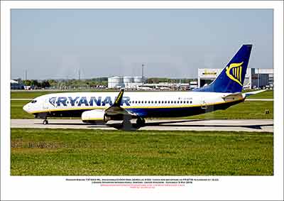 EI-EKH - Ryanair Boeing 737-8AS WL  (Msn 38493 Ln 3152) - 02