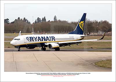 EI-EKT - Ryanair Boeing 737-8AS WL  (Msn 38505 Ln 3206) - 01