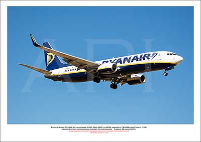 EI-EKY - Ryanair Boeing 737-8AS WL  (Msn 35031 Ln 3230) - 01