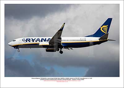 EI-ENE - Ryanair Boeing 737-8AS WL  (Msn 34976 Ln 3428) - 01