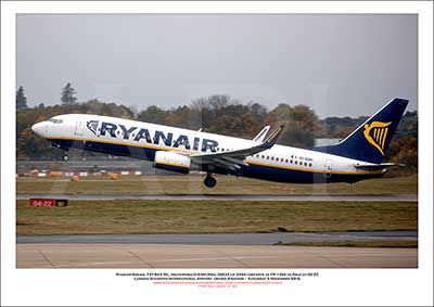 EI-ENH - Ryanair Boeing 737-8AS WL  (Msn 35033 Ln 3454) - 01