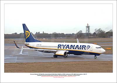 EI-ESO - Ryanair Boeing 737-8AS WL  (Msn 34989 Ln 3787) - 01