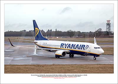 EI-ESP - Ryanair Boeing 737-8AS WL  (Msn 34990 Ln 3789) - 01