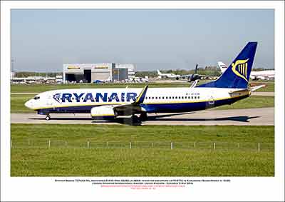 EI-EVA - Ryanair Boeing 737-8AS WL  (Msn 40288 Ln 3884) - 01