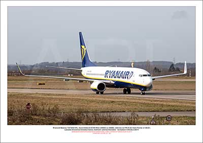 EI-EVB - Ryanair Boeing 737-8AS WL  (Msn 34982 Ln 3886) - 01
