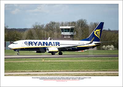 EI-EVE - Ryanair Boeing 737-8AS WL  (Msn 35035 Ln 3920) - 01