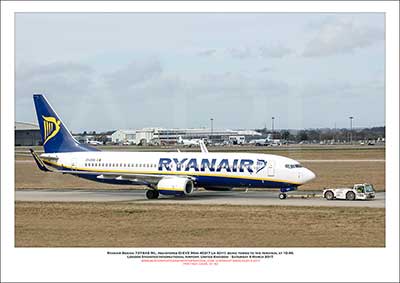 EI-EVX - Ryanair Boeing 737-8AS WL  (Msn 40317 Ln 4211) - 01