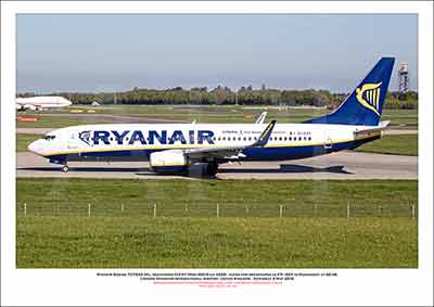 EI-EVY - Ryanair Boeing 737-8AS WL  (Msn 40319 Ln 4220) - 01
