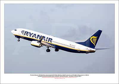 EI-EVZ - Ryanair Boeing 737-8AS WL  (Msn 40316 Ln 4227) - 01