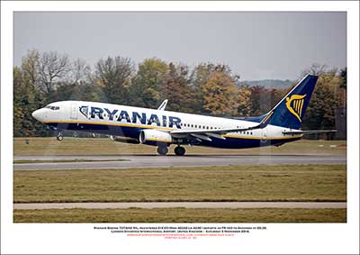 EI-EXD - Ryanair Boeing 737-8AS WL  (Msn 40320 Ln 4240) - 01