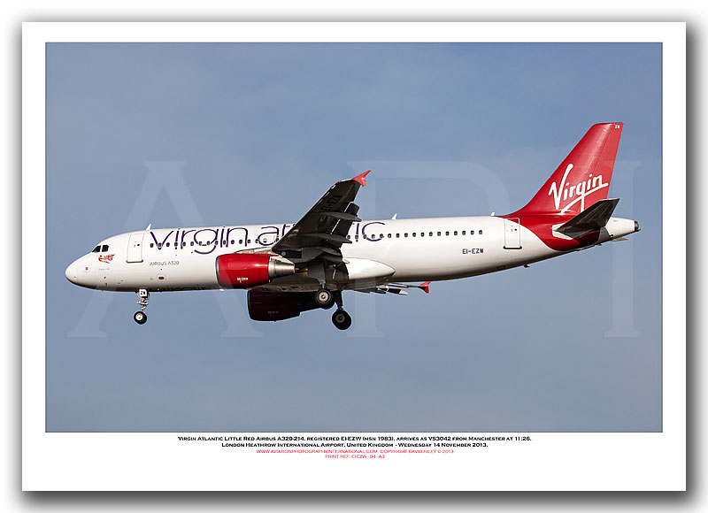 EI-EZW - Virgin Atlantic Little Red Airbus A320-214 (Msn 1983) - 04