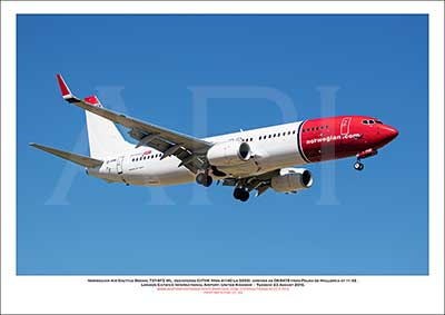 EI-FHK - Norwegian Air Shuttle Boeing 737-8FZ WL (Msn 41140 Ln 5555) - 01