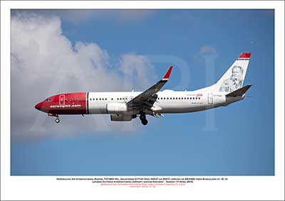 EI-FHO - Norwegian Air Shuttle Boeing 737-86N WL (Msn 35647 Ln 2927) - 01