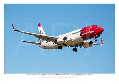 EI-FJE - Norwegian Air Shuttle Boeing 737-8JP WL (Msn 39420 Ln 3891) - 01