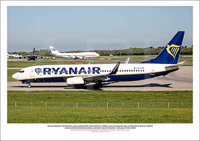 EI-FOF - Ryanair Boeing 737-8AS WL  (Msn 44716 Ln 5748) - 01