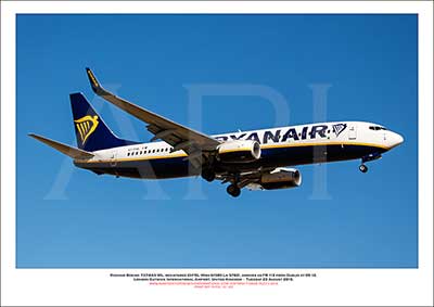 EI-FOL - Ryanair Boeing 737-8AS WL  (Msn 61580 Ln 5782) - 01