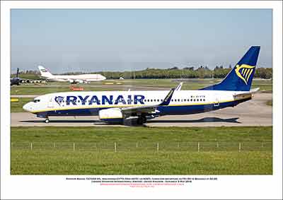 EI-FTA - Ryanair Boeing 737-8AS WL  (Msn 44751 Ln 6097) - 01