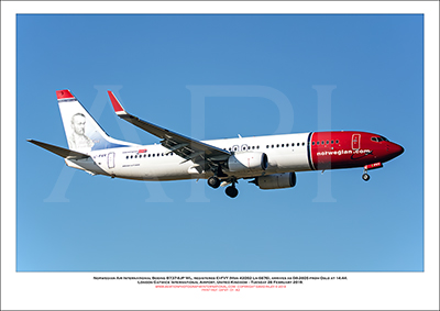 EI-FVY - Norwegian Air International Boeing 737-8JP WL (Msn 42092 Ln 6676) - 01