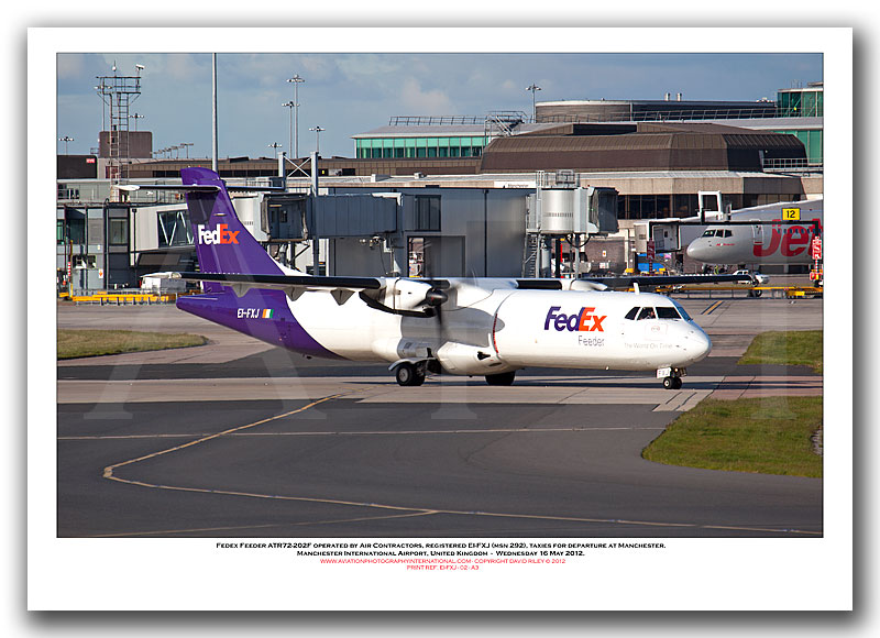EI-FXJ -Fedex Feeder ATR72-202F operated by Air Contractors  (Msn 292) - 02