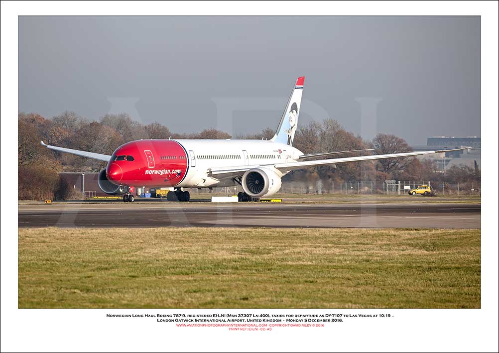 EI-LNI - Norwegian  Long Haul Boeing 787-9 (Msn 37307 Ln 400) - 02