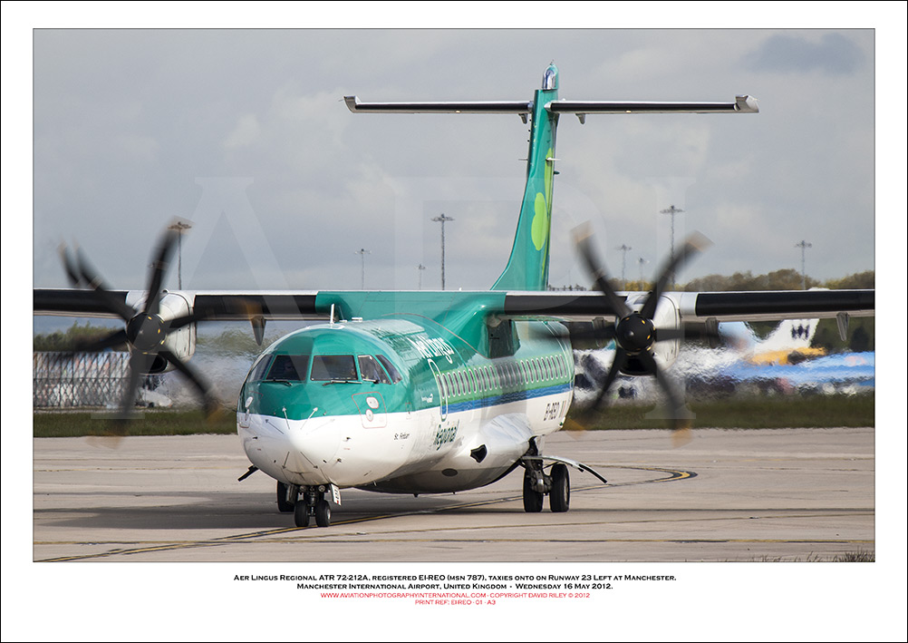 EI-REO - Aer Lingus Regional  ATR72-212A, (Msn 787) - 01