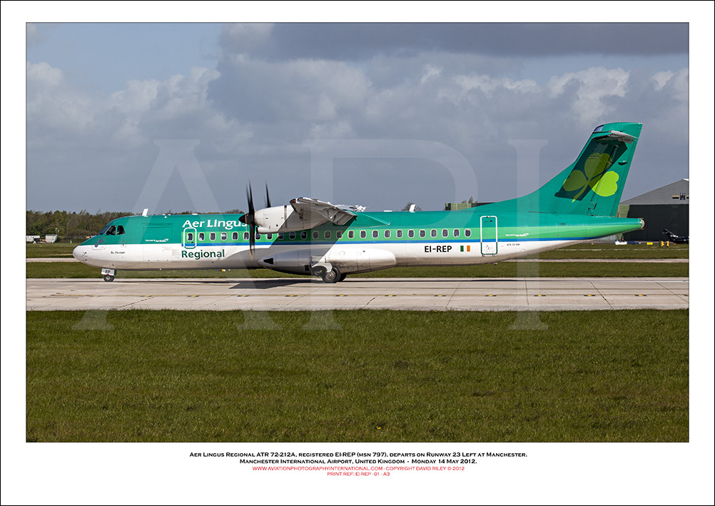 EI-REP - Aer Lingus Regional  ATR72-212A, (Msn 797) - 01