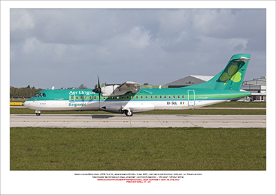 EI-SLL - Aer Lingus Regional  ATR72-212, (Msn 387) - 01
