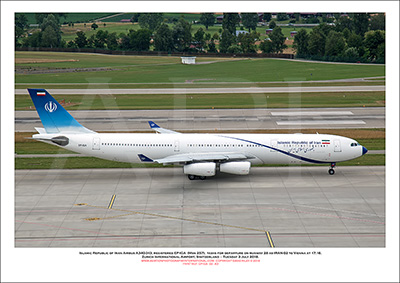 EP-IGA - Islamic Republic of Iran Airbus A3040-313 (Msn 257) - 02