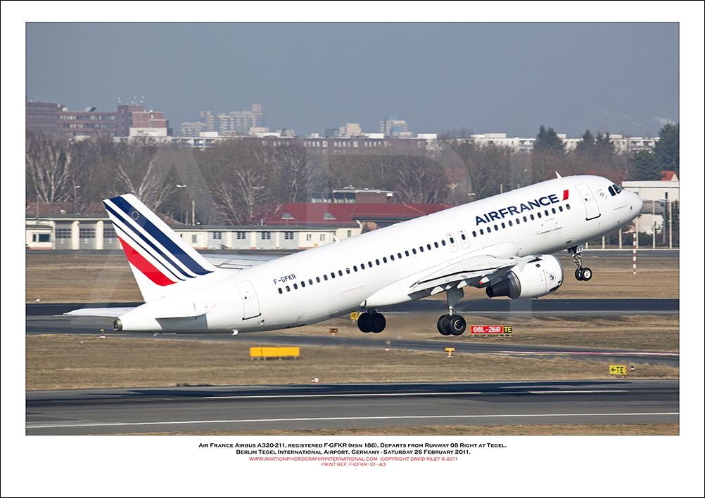 F-GFKR - Air France Airbus A320-211 (Msn 186)  - 01