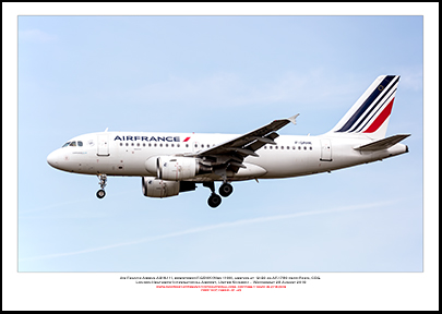 F-GRHK - Air France Airbus A319-111 (Msn 1190)  - 01