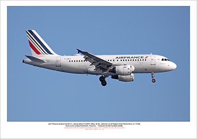 F-GRHY - Air France Airbus A319-111 (Msn 1616)  - 01