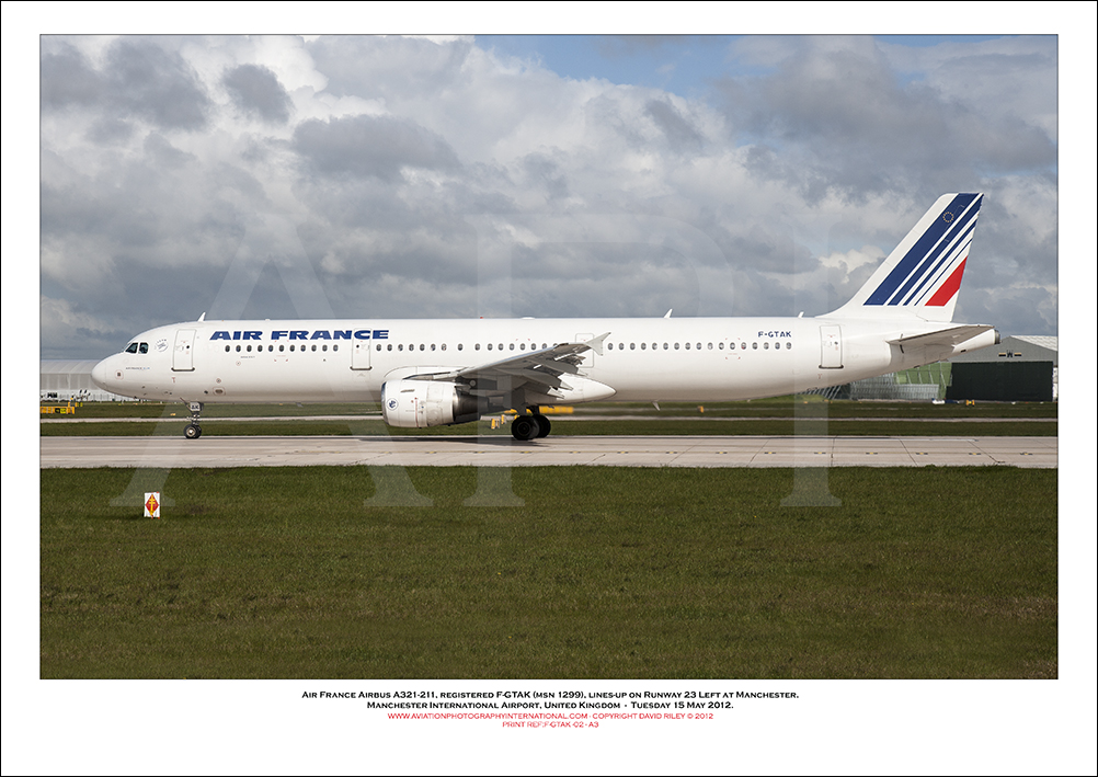 F-GTAK - Air France Airbus A321-211 (Msn 1658)  - 02