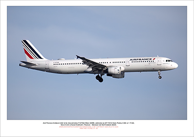 F-GTAQ - Air France Airbus A321-212 (Msn 3399)  - 01