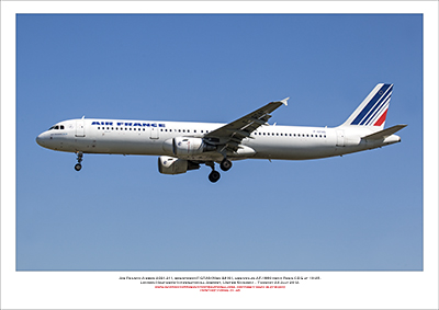 F-GTAS - Air France Airbus A321-211 (Msn 3419)  - 01