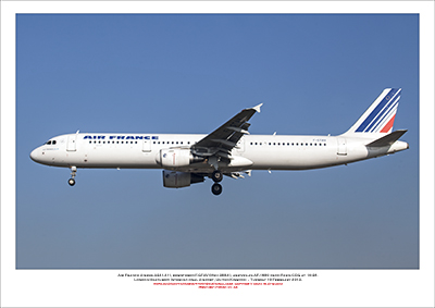 F-GTAV - Air France Airbus A321-211 (Msn 3884)  - 01