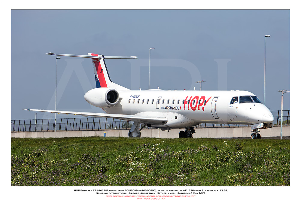 F-GUBG -HOP Embraer ERJ-145 MP  (Msn 145-00890) - 01