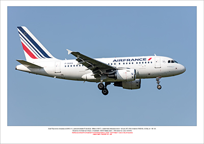 F-GUGG - Air France Airbus A318-111 (Msn 2317)  - 01