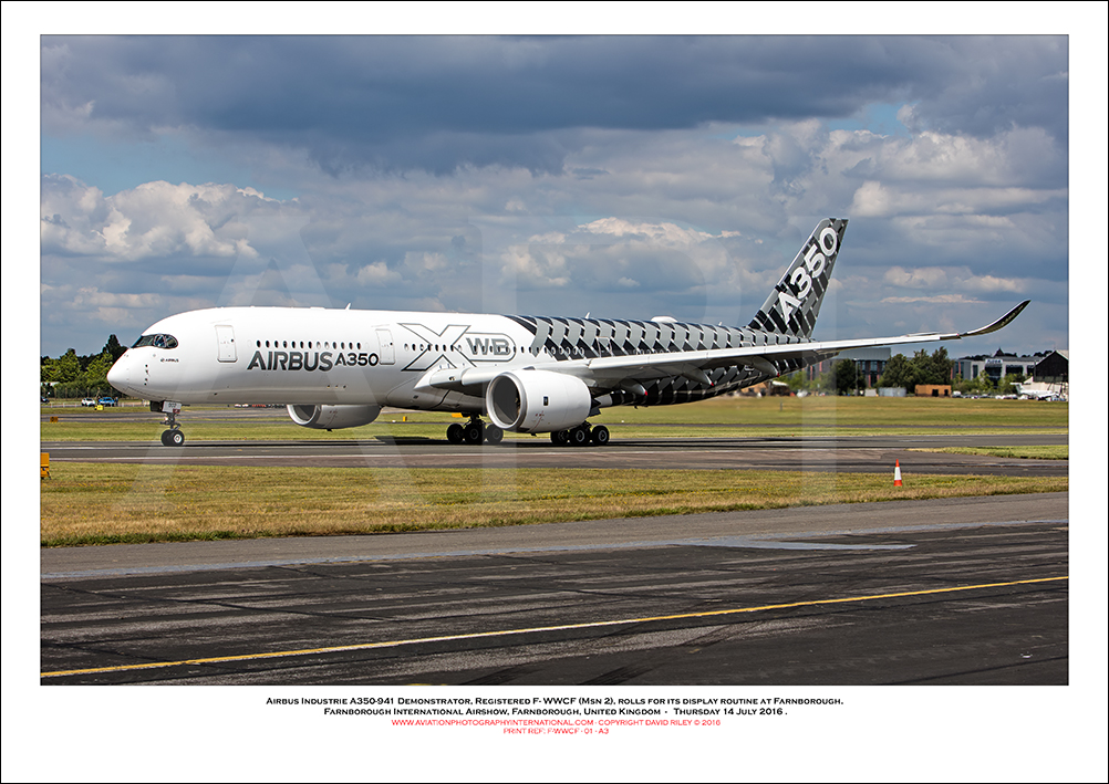 F-WWCF - Airbus Industrie A350-941 Demonstrator (Msn 02) - 01