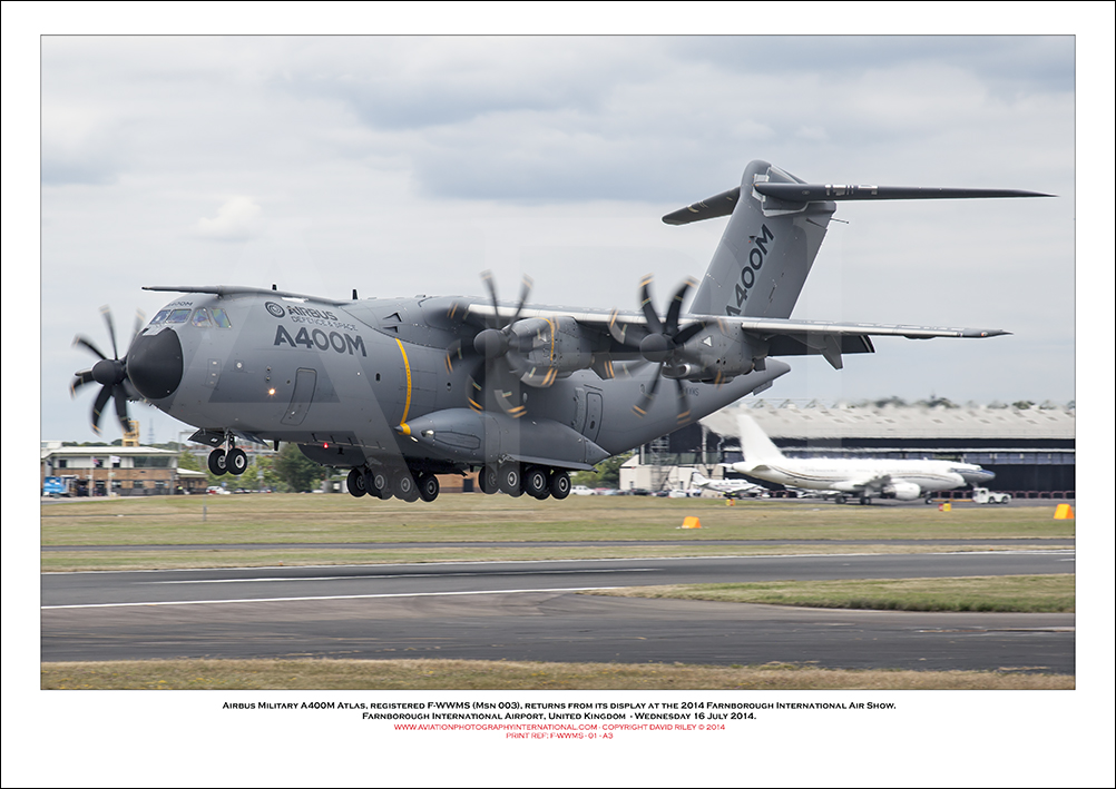 F-WWMS -A irbus A400M Atlas (Msn 003) - 01