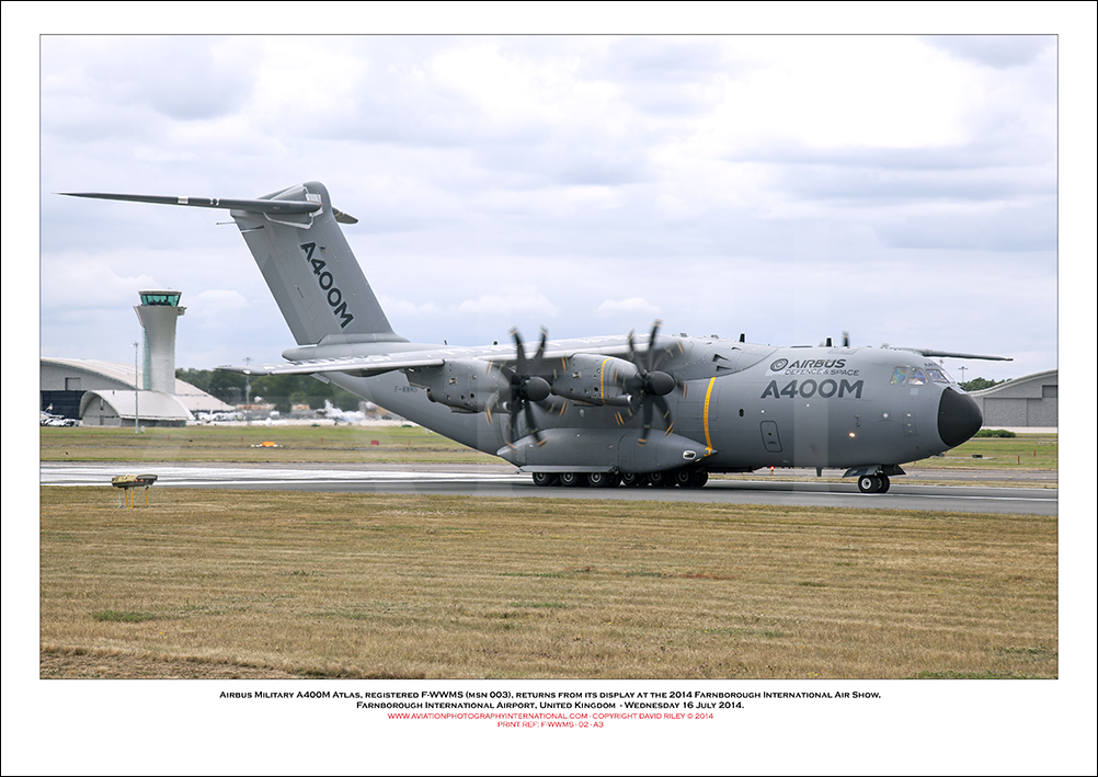 F-WWMS -A irbus A400M Atlas (Msn 003) - 02