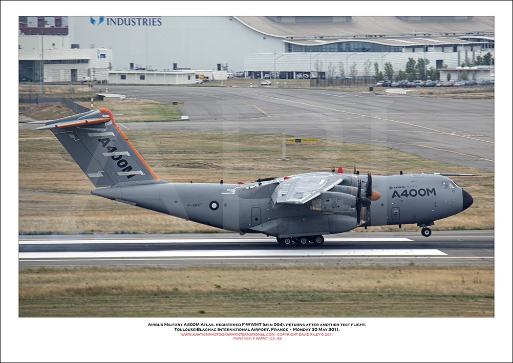 F-WWMT- A irbus A400M Atlas (Msn 004) - 02