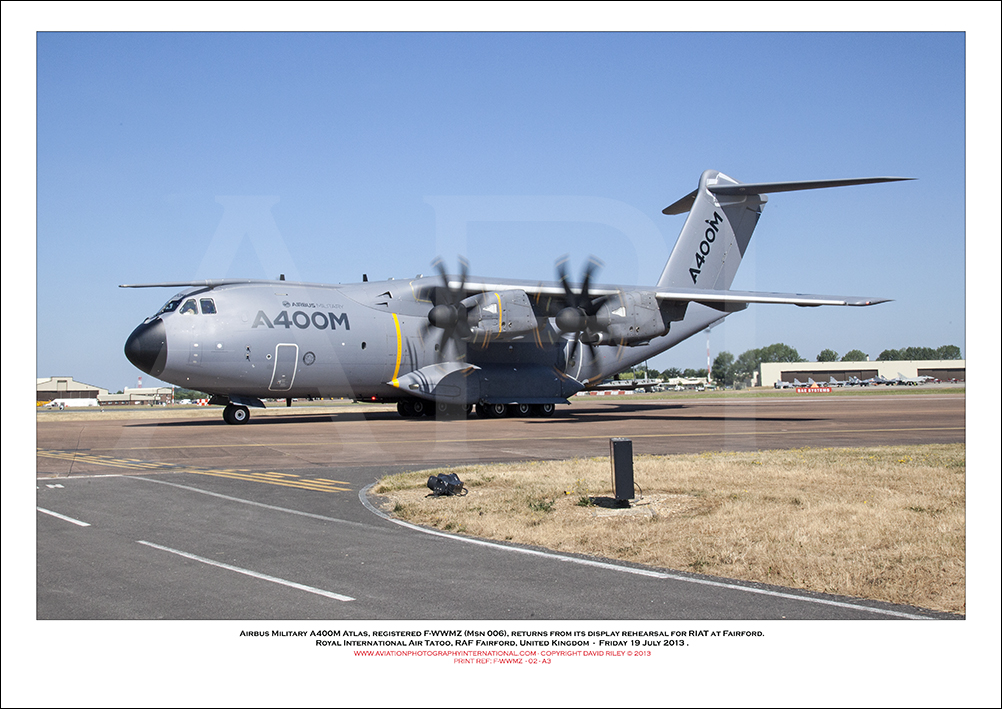 F-WWMZ -Airbus A400M Atlas (Msn 006) - 02