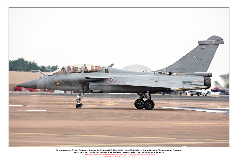 FRENCHADL-4-EC - French Armee D�LaIr Dassault Rafale B (Msn 305) - 01
